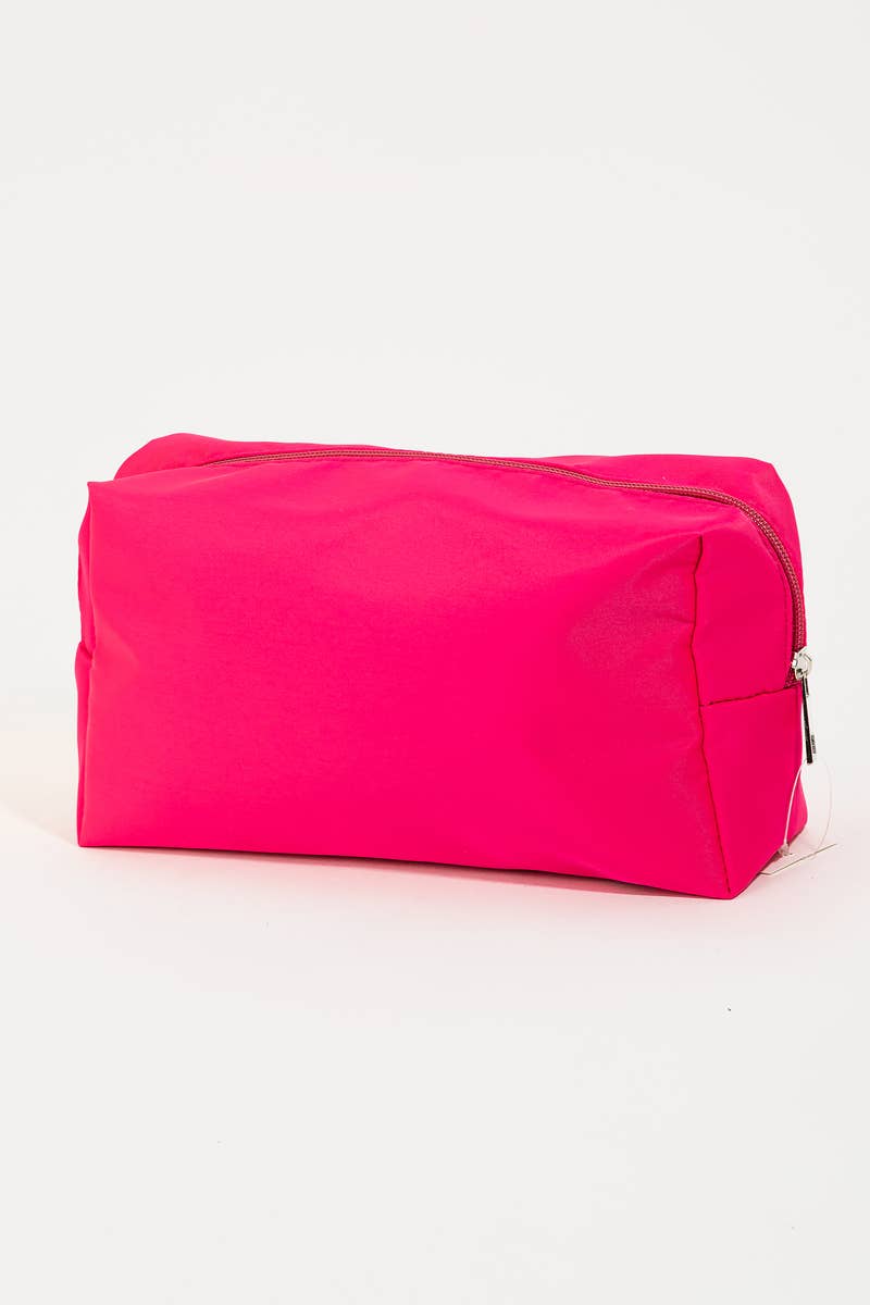 Pool Print Travel Cosmetic Bag: BK
