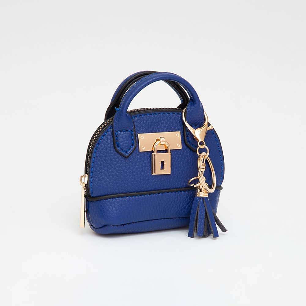 Top Handle Coin Purse Mini Pouch Bag / Bag Charm
: Cumin