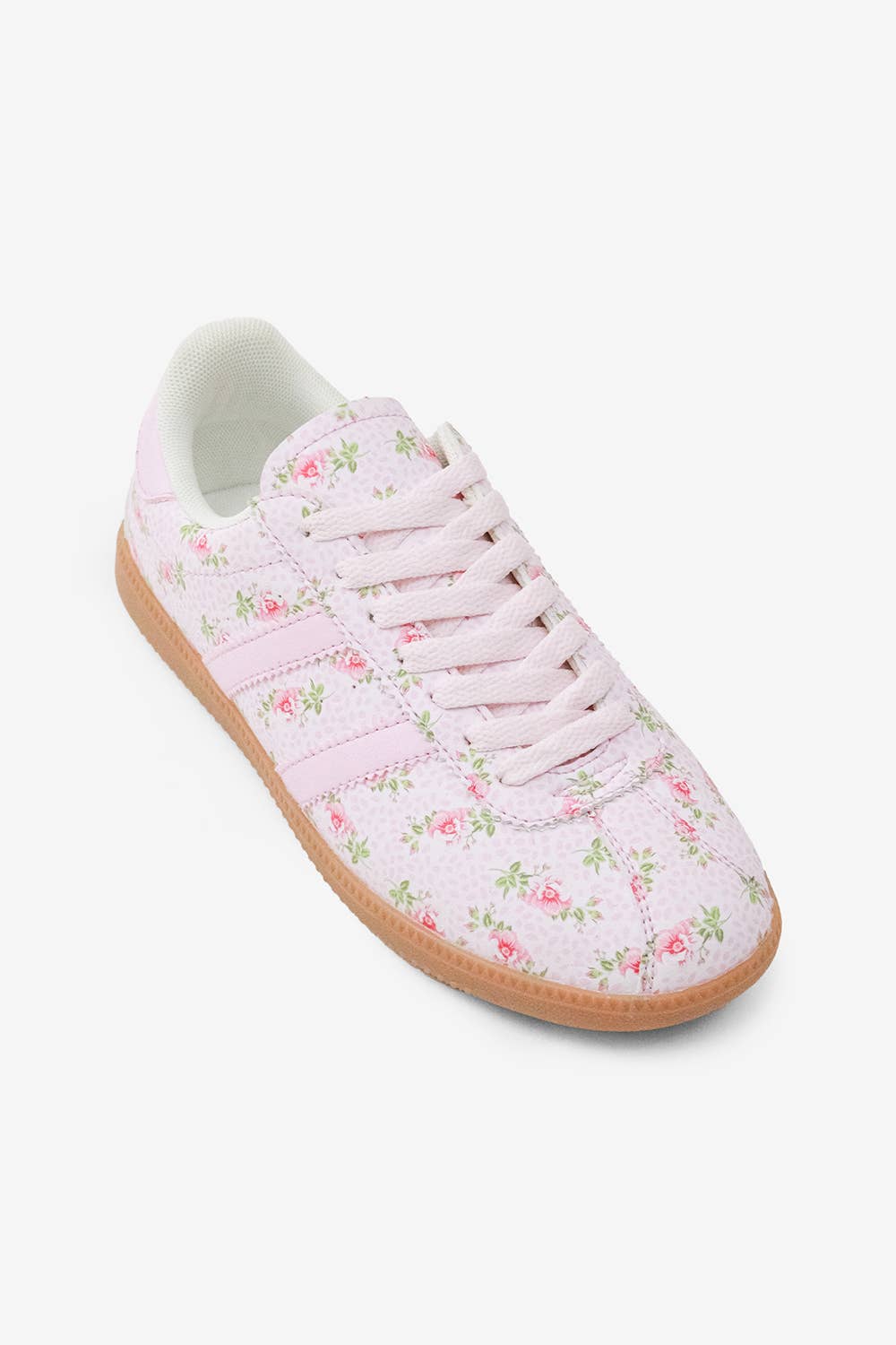 EXPRESSO - SUMMER '25 Floral Sneakers: Blue / 12FA