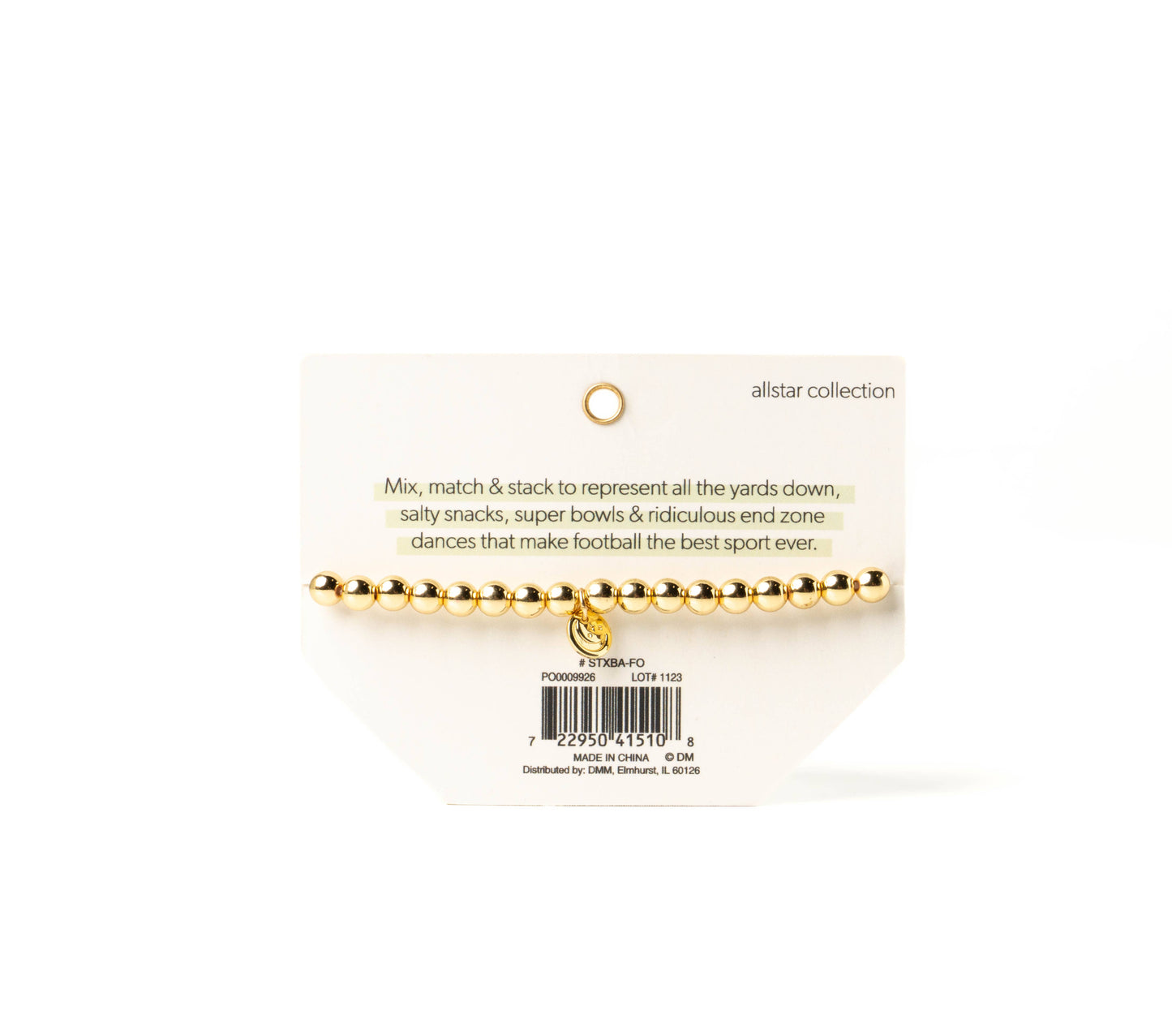 Soul Stacks Bracelet Bar Allstar Collection Open Stock: Volleyball