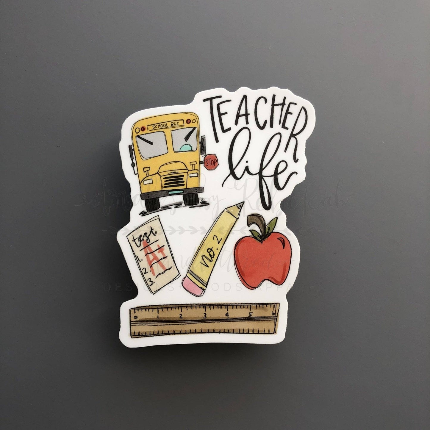 Teacher Life Sticker