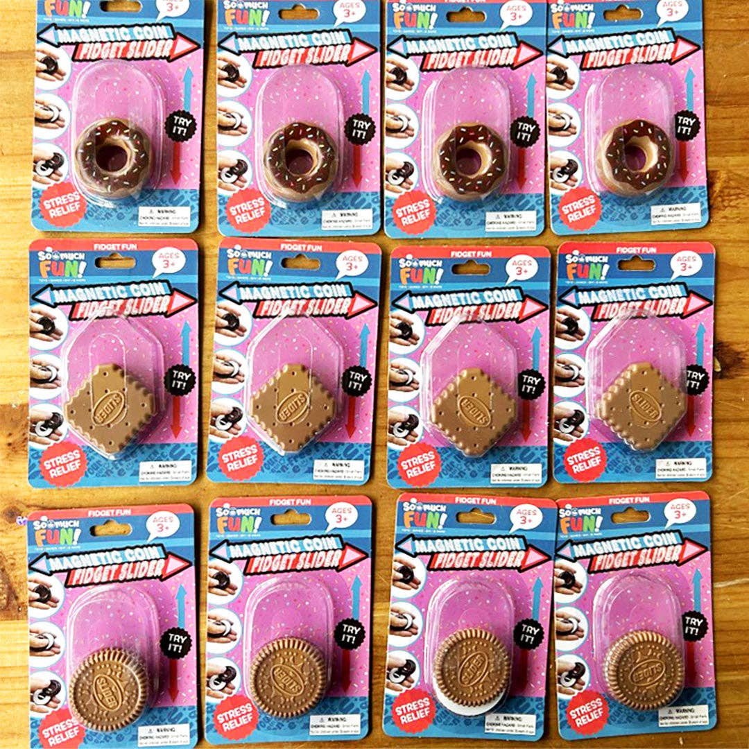 So Much Fun! Magnetic Coin Fidget Slider Assortment - 12/Pk: Wholesale Price