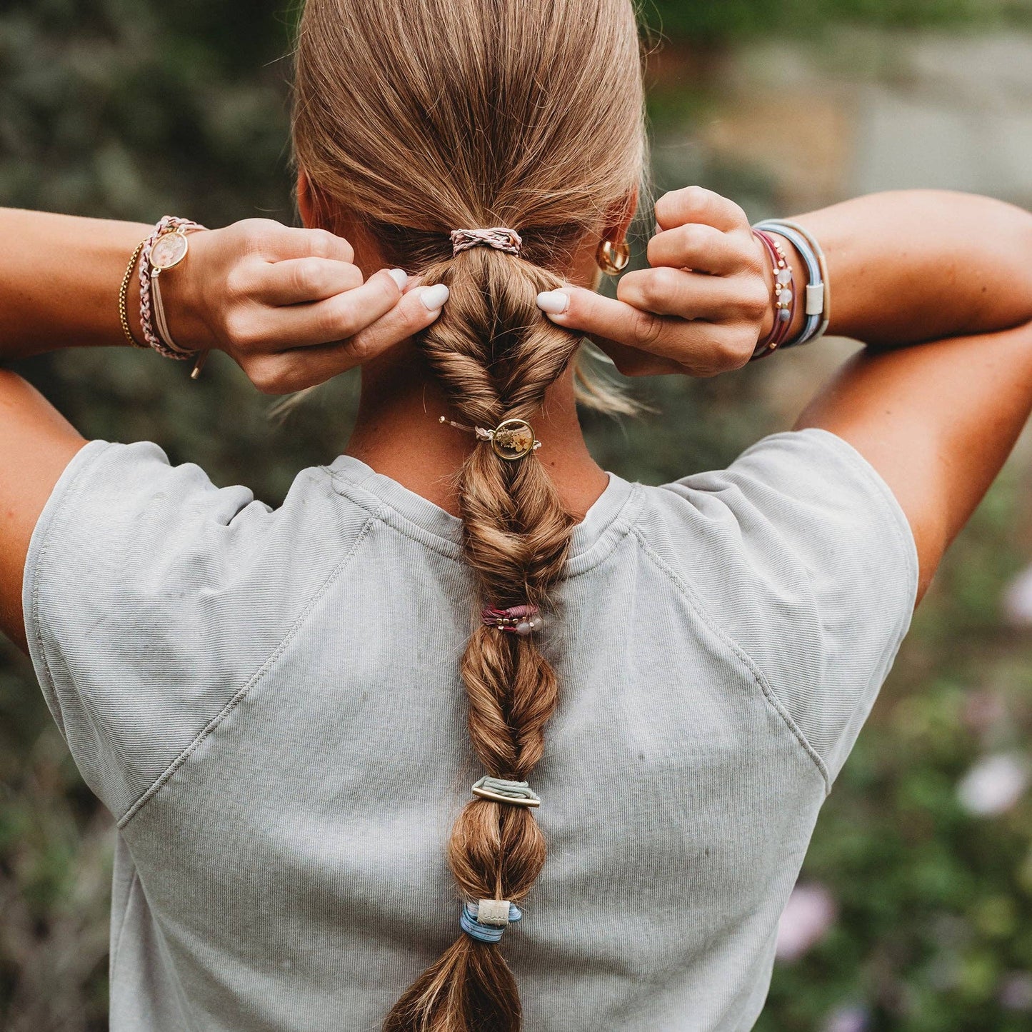 Bloom Hair Tie Bracelets: Small