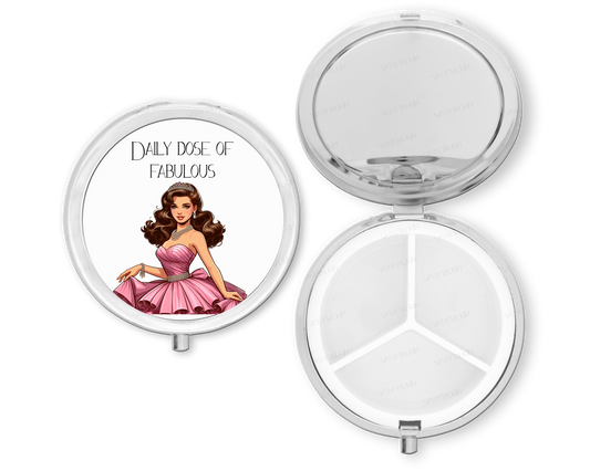 Purse Pill Box Organizer, Daily Dose of Fabulous