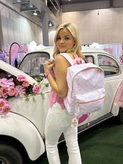 Sweet Bow Nylon Collection: Small Cosmetic