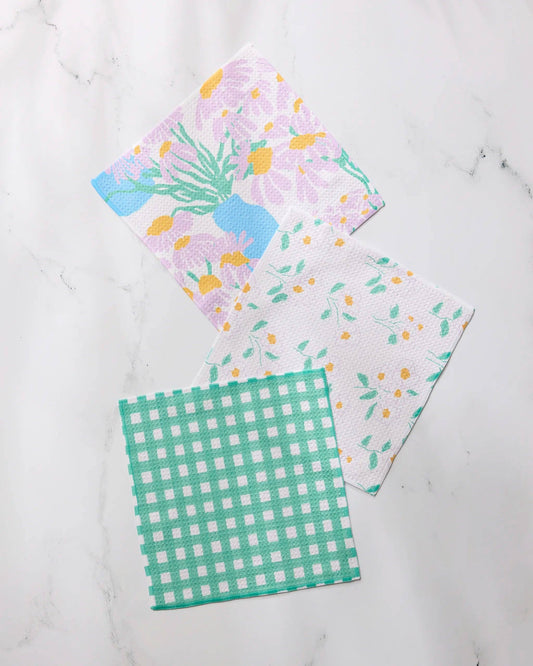 Dreaming of Florals Dishcloth Set