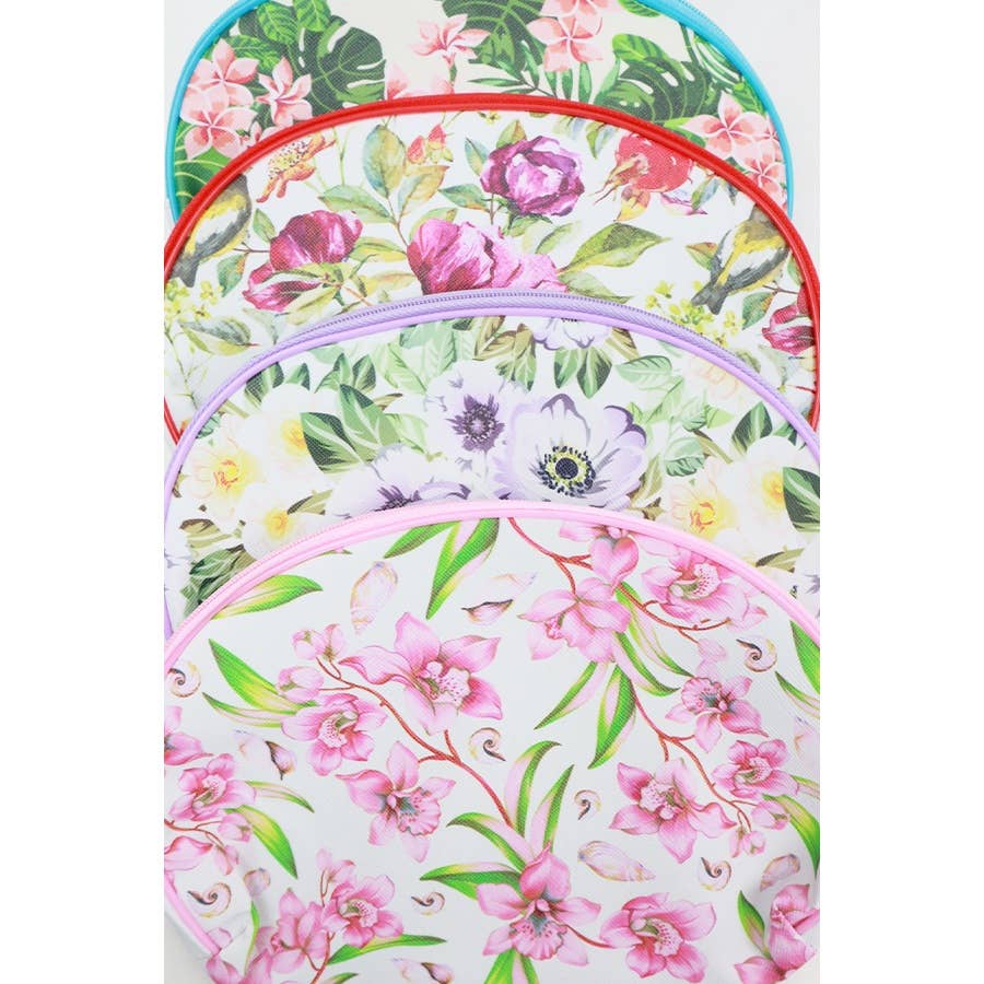 Flower Multi Use Pouch Bag: MIX COLOR / ONE