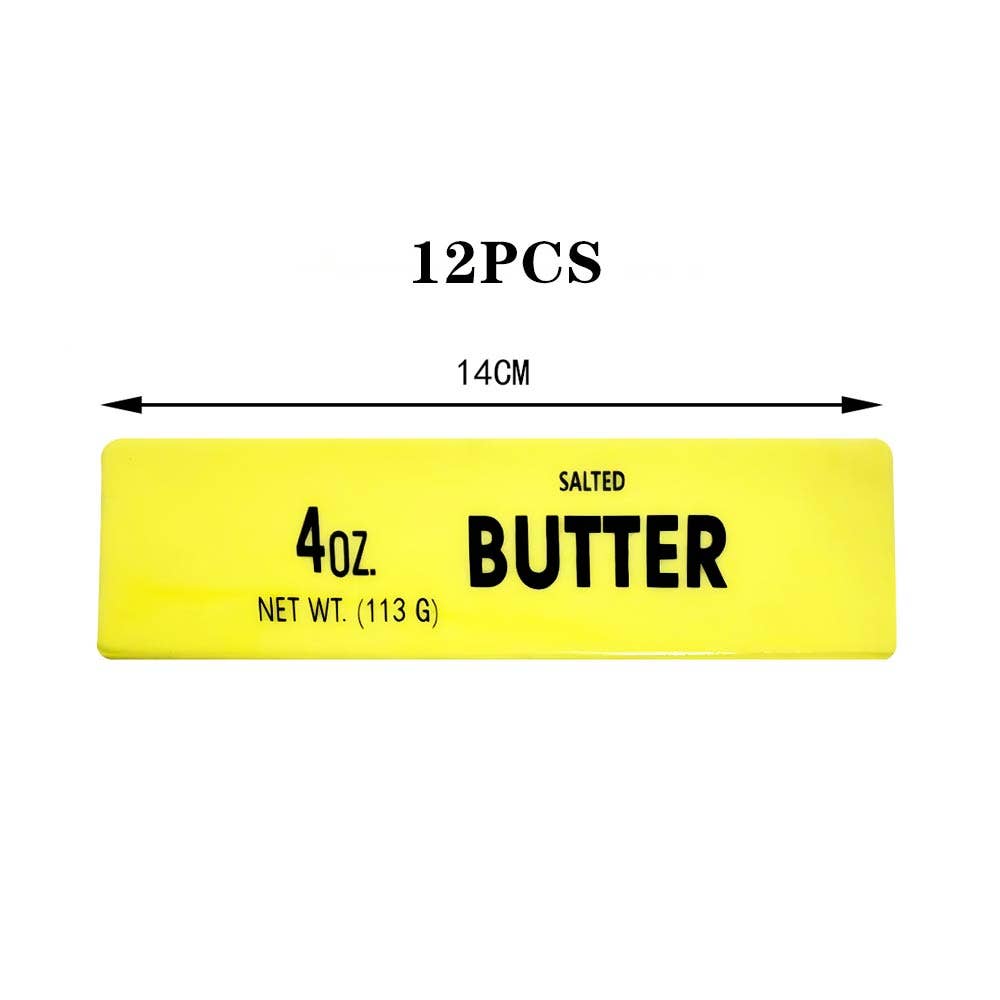 Black Ink Butter Bar Squishy Stress Relief Toy