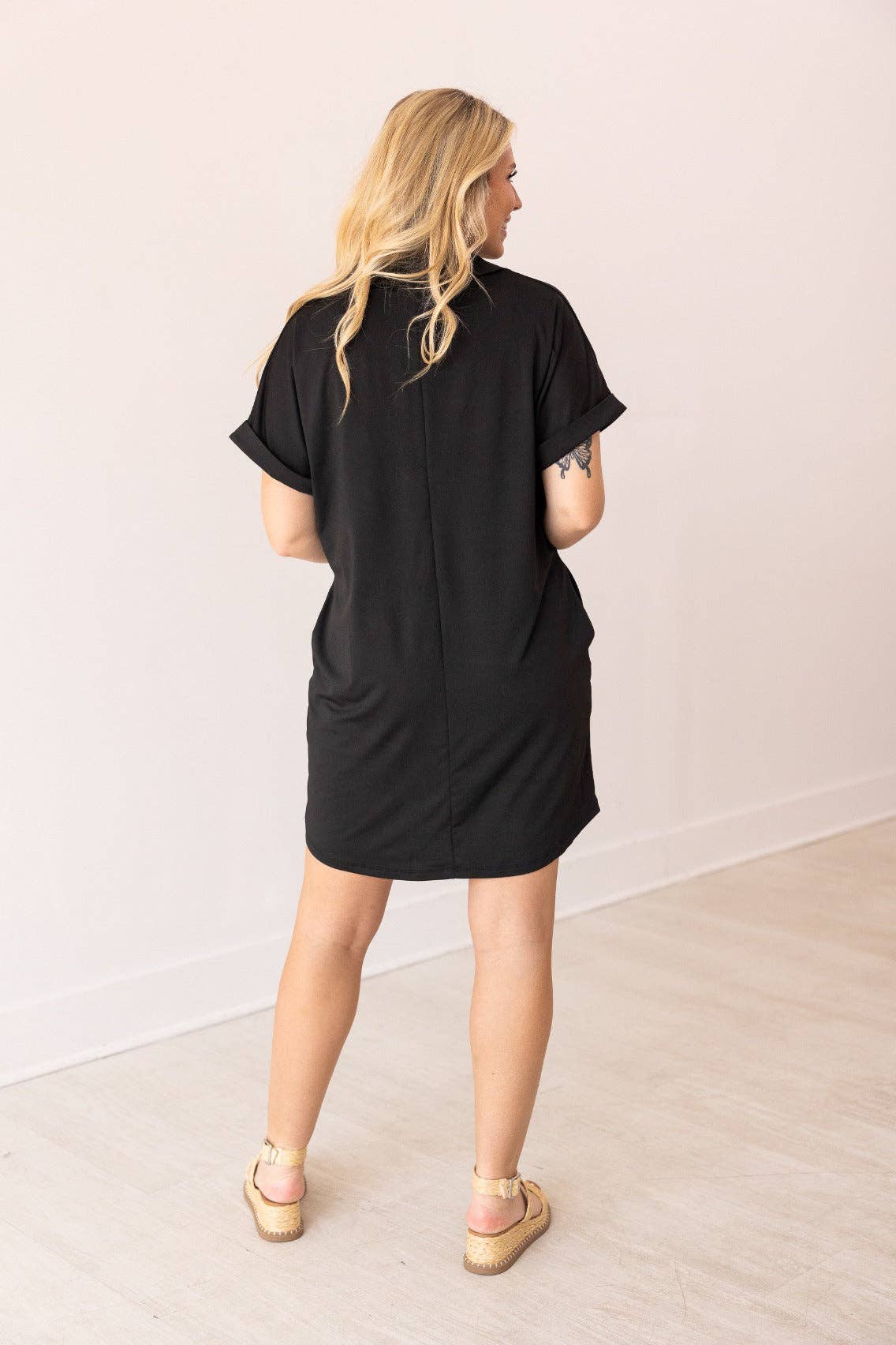 The Cara Dress, Black: Black / S