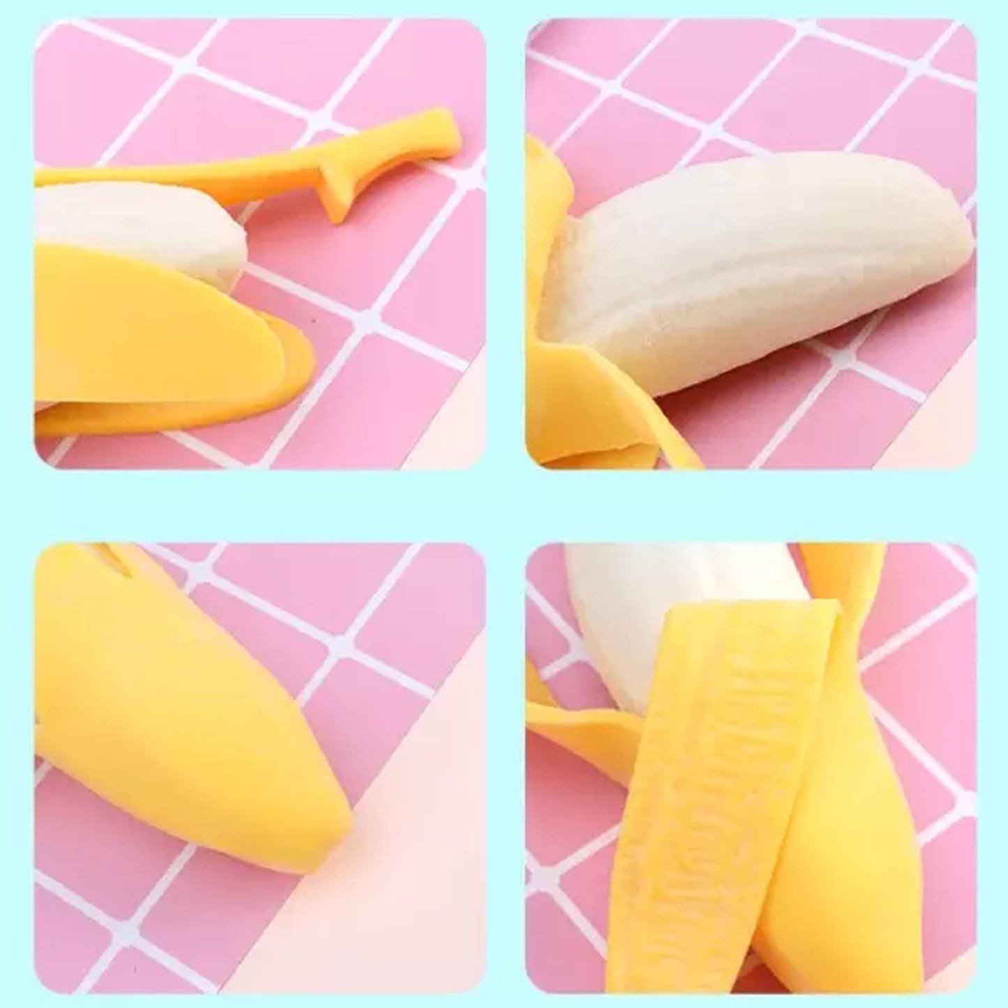 Prank Banana Squishy Fidget Kids Toy
