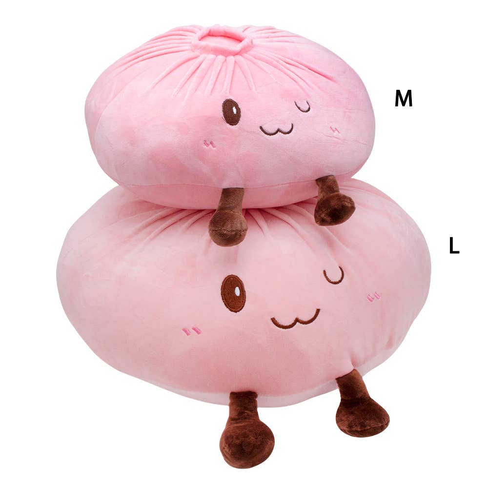DUMPLING PLUSH TOY M SIZE, DMP 1004M: WHITE