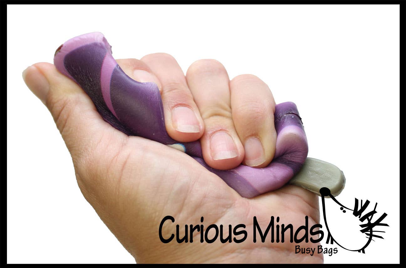 1 Squishy Slow Rise Popsicle with Face -  Scented Sensory, S