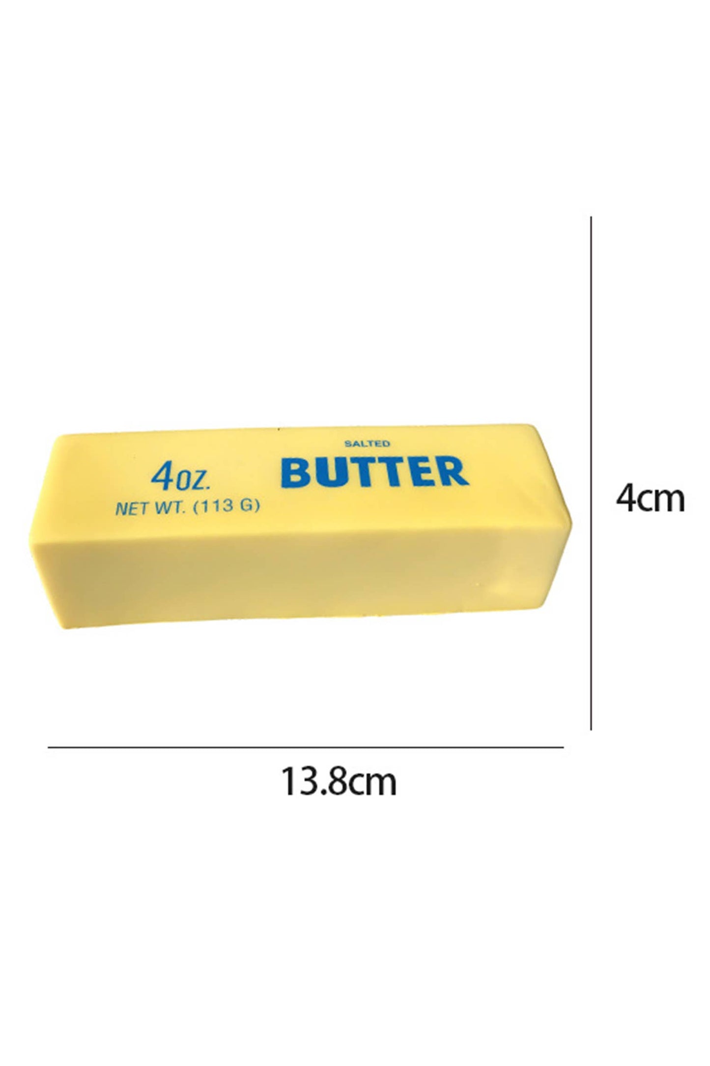 LAS Butter Sticker Relieve Pressure Toy: Yellow