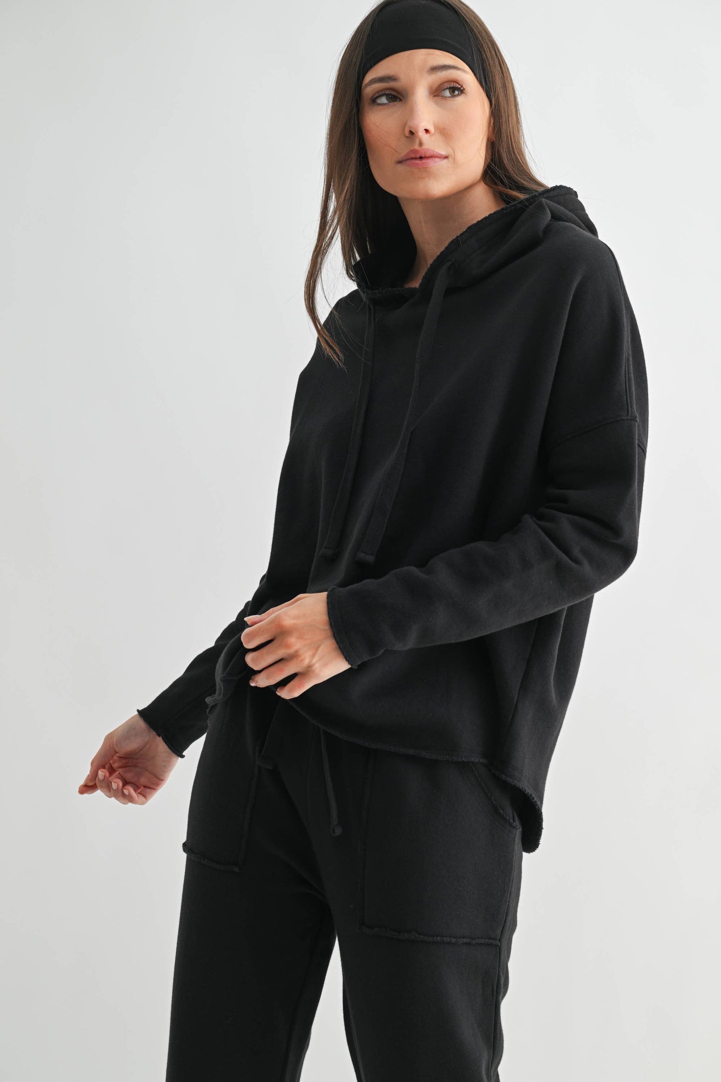 Malibu Everyday Hoodie: ROSE TAUPE / S:M:L (2:2:2)