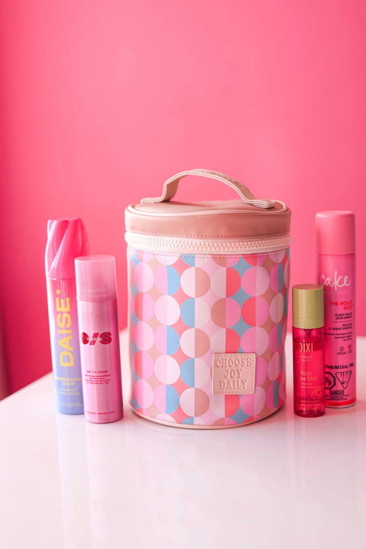 Barrel Organizer - Nashville (Pink/Tan)