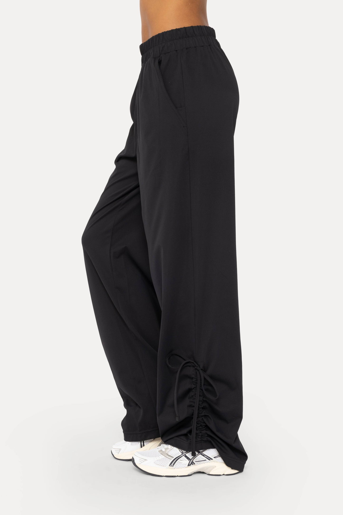 GREEN - Ecosoft Wide Leg Pants: Black / S:M:L (2:2:2)