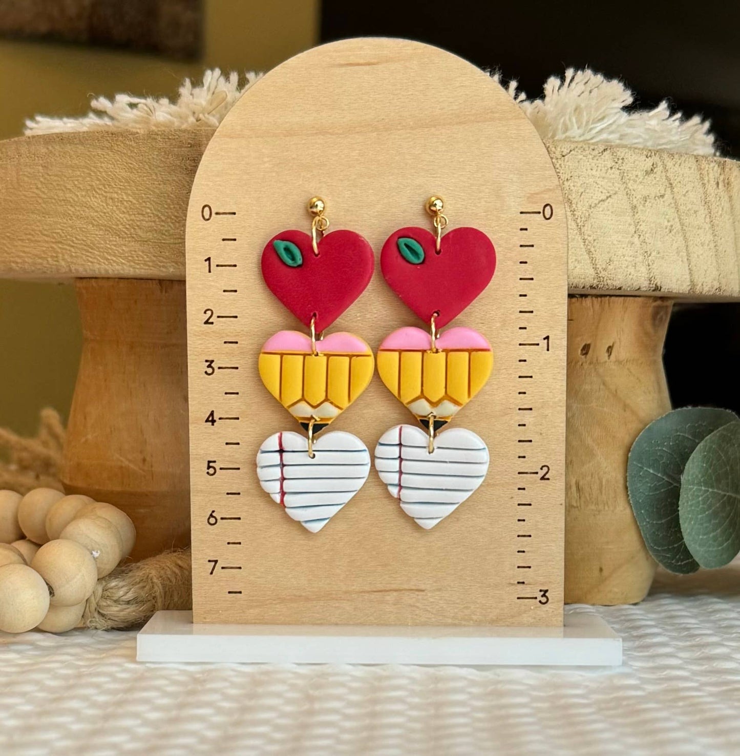 School Earrings | Teacher Earrings: Style 1