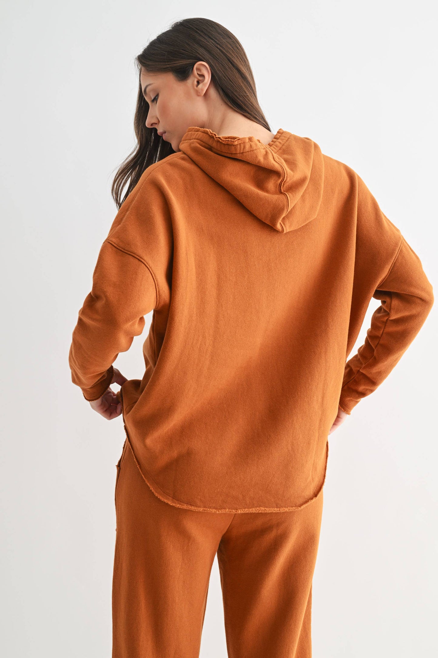Malibu Everyday Hoodie: ROSE TAUPE / S:M:L (2:2:2)