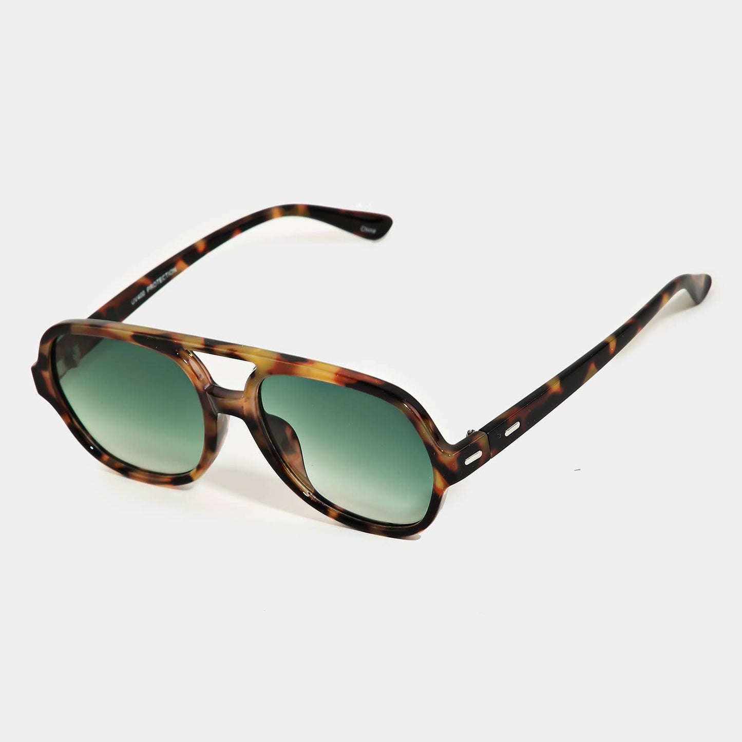 Thin Acetate Bridge Sunglasses Set: MULTI