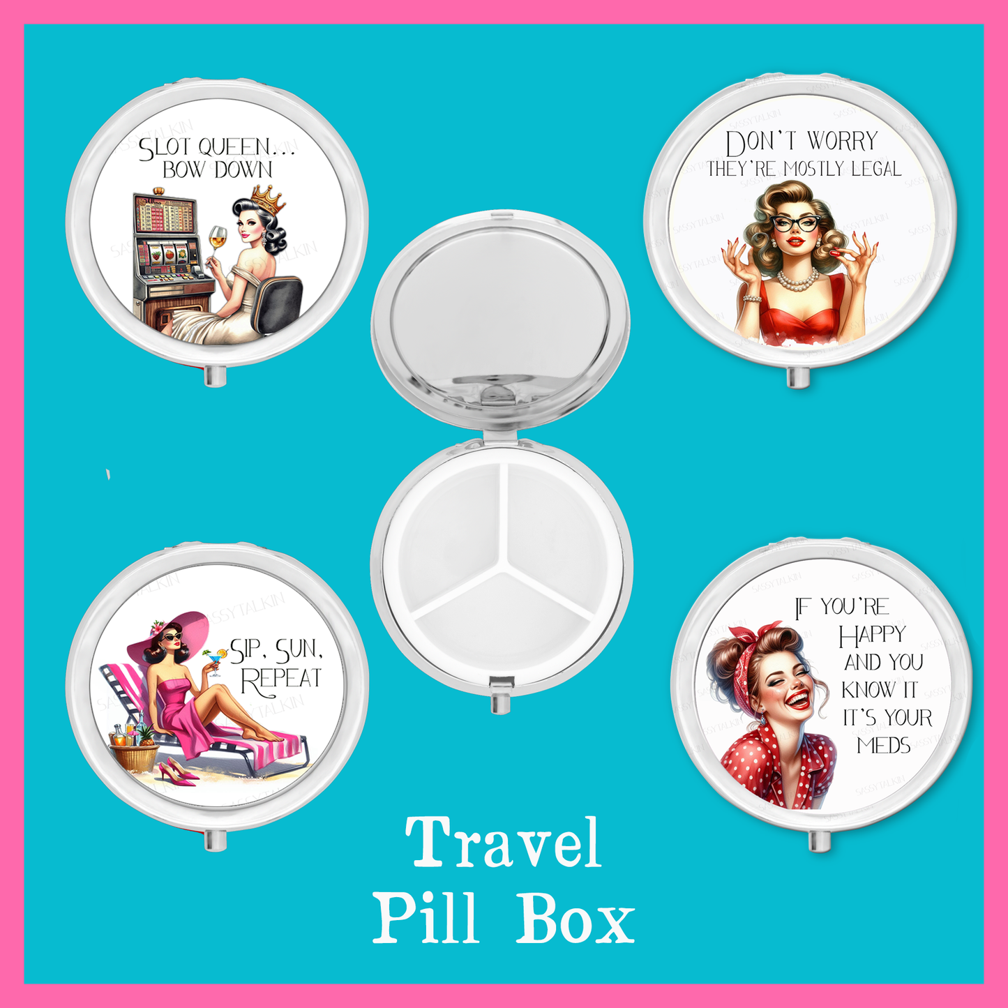 Purse Pill Box Organizer, I took a pain pill