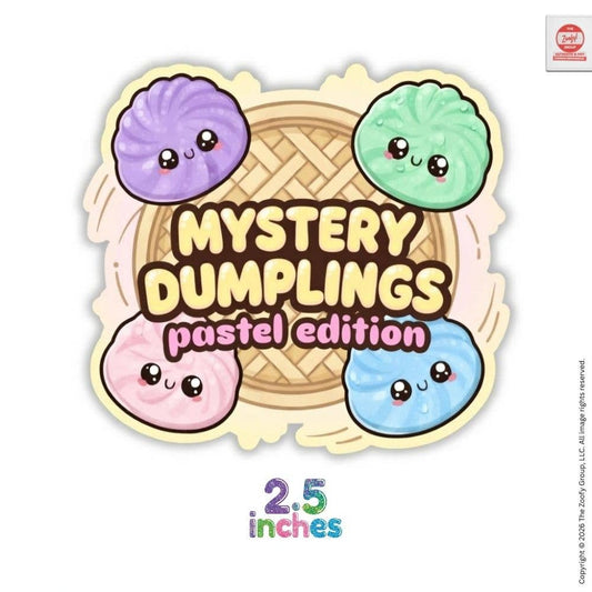 Mystery Pastel Dumpling Mini Squishies - 12pc PDQ (2.5")