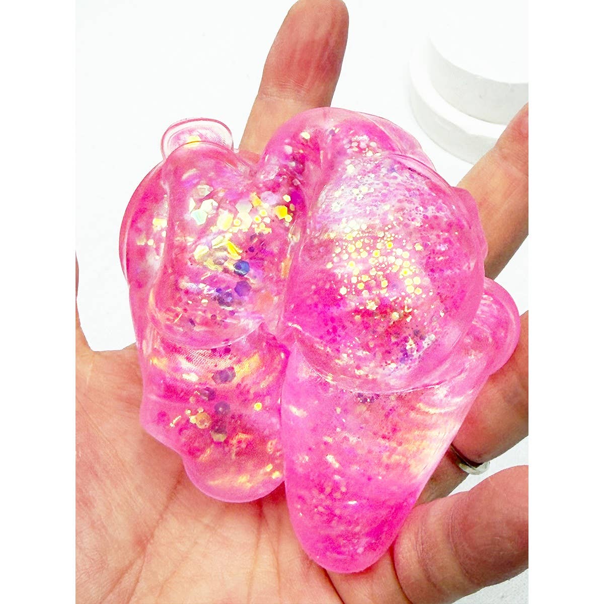Glitter Game Controller Squishies Toy: MIX COLOR / ONE(12)