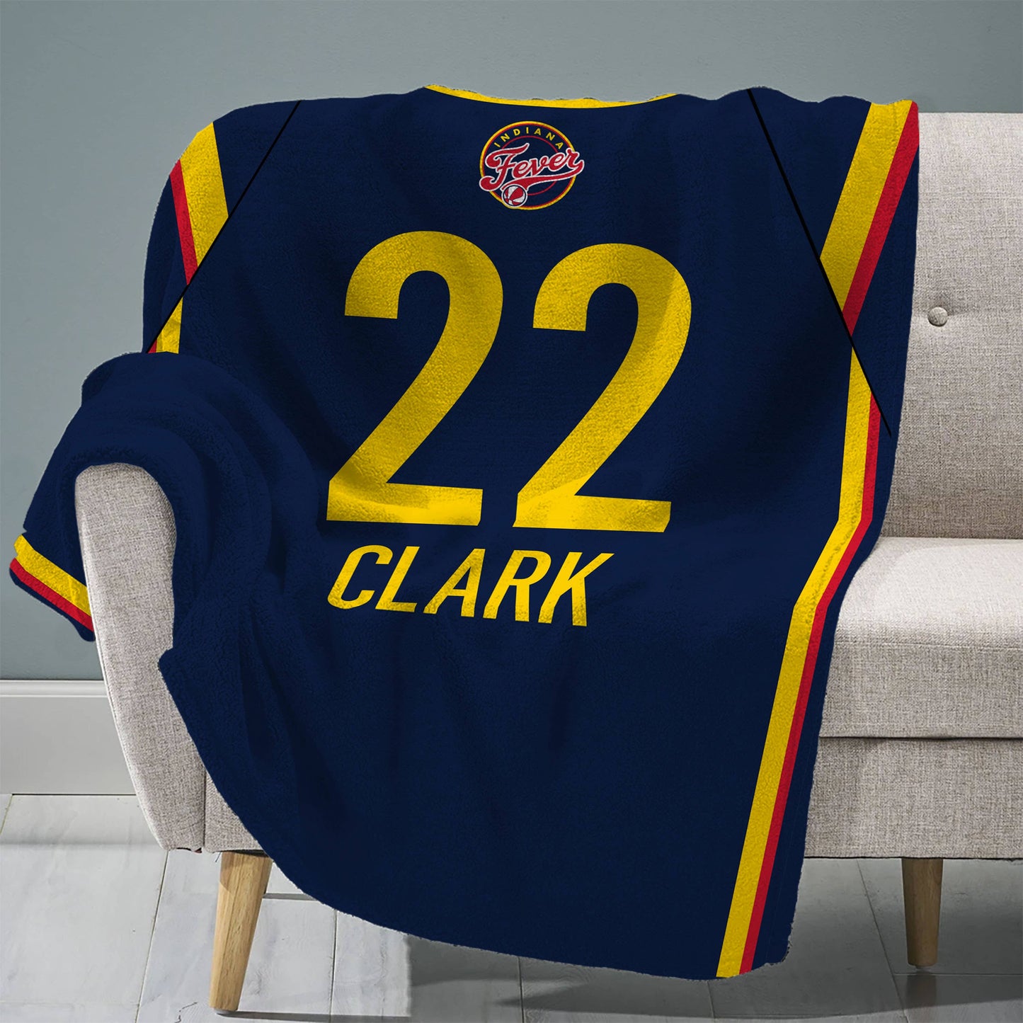 Sleep Squad Indiana Fever Caitlin Clark 60” x 80” Throw