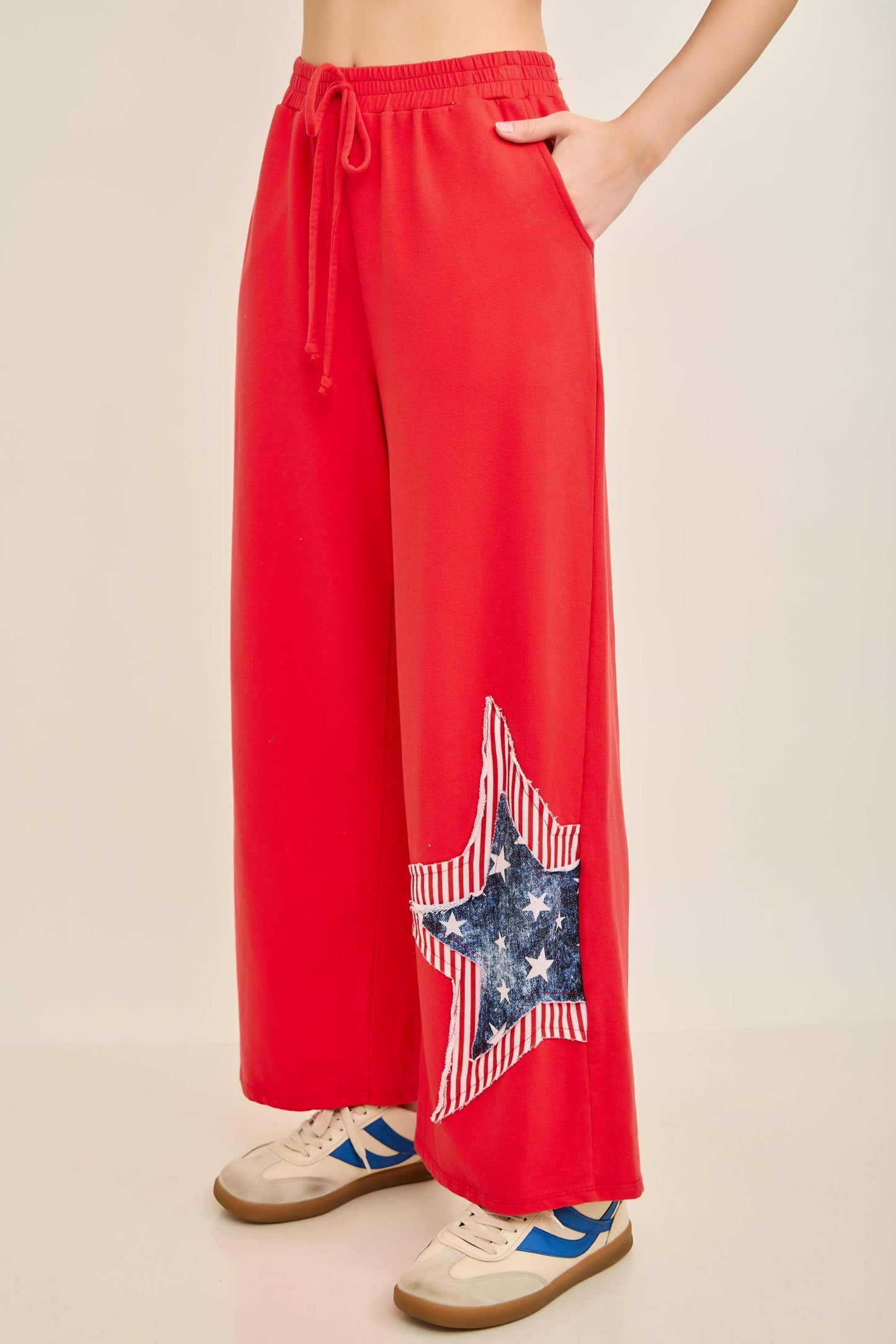 Americana Double Stars patched Pants