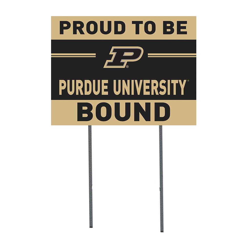 18x24 Proud School Bound Purdue Boilermakers