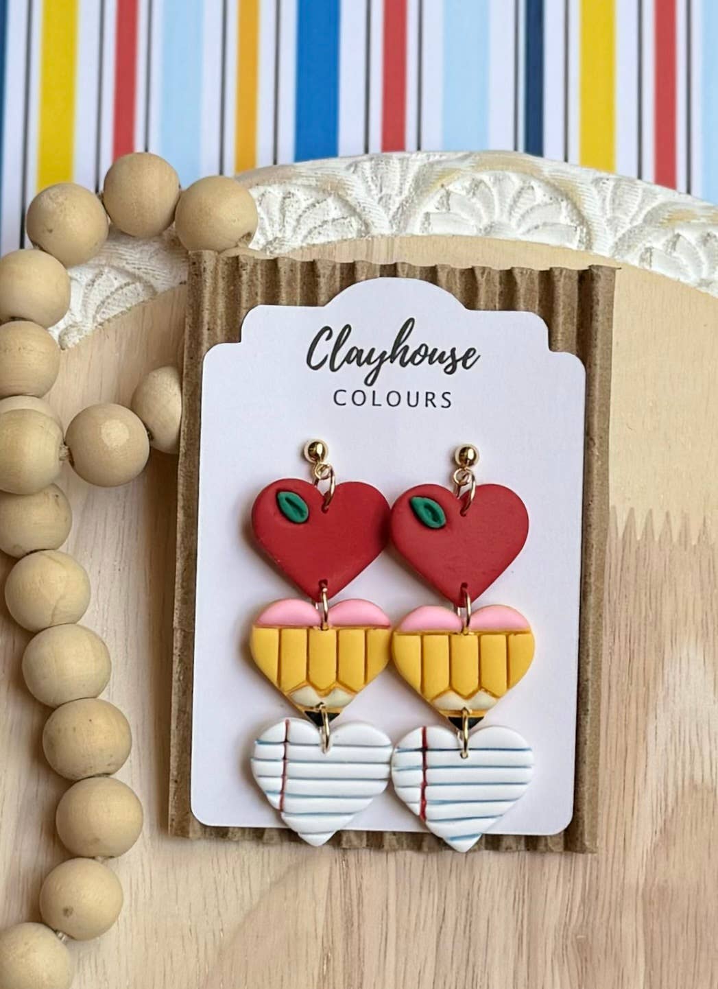 School Earrings | Teacher Earrings: Style 1