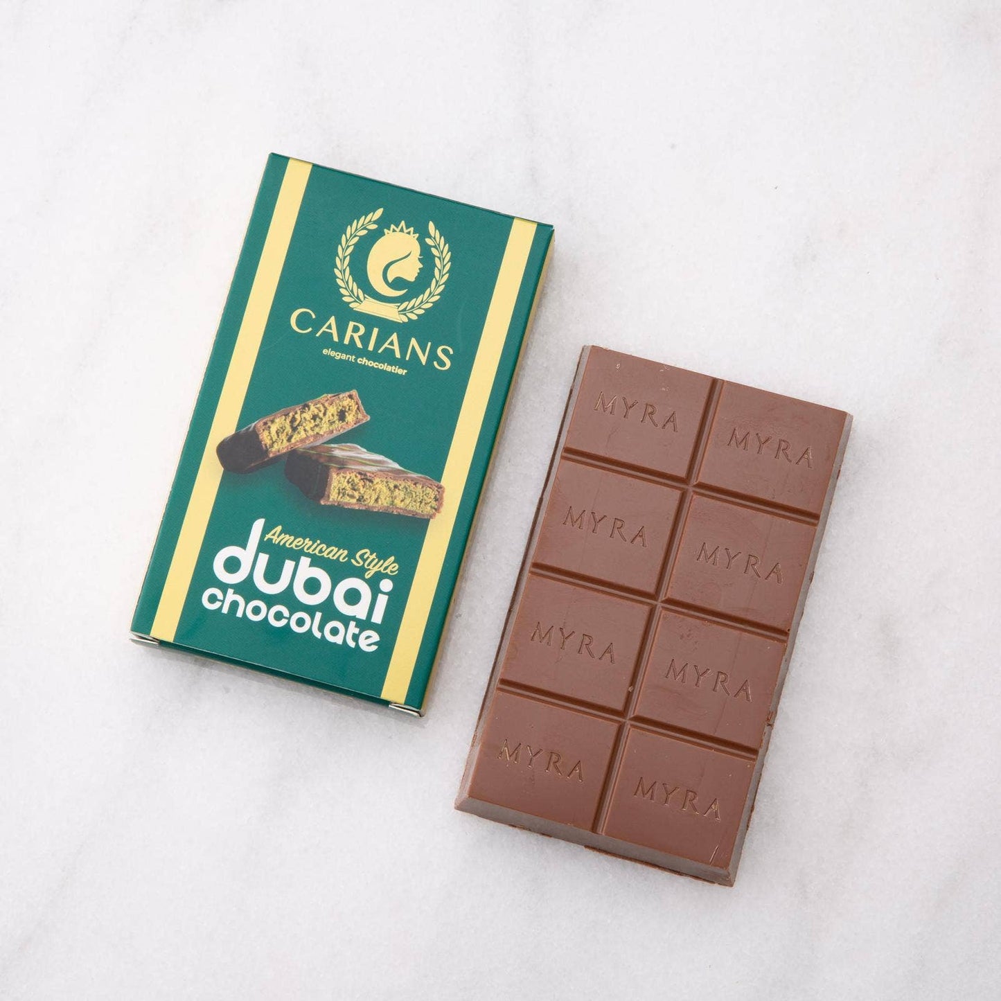 Dubai Chocolate Bar,  Pistachio, KATAIFI 3.13 oz