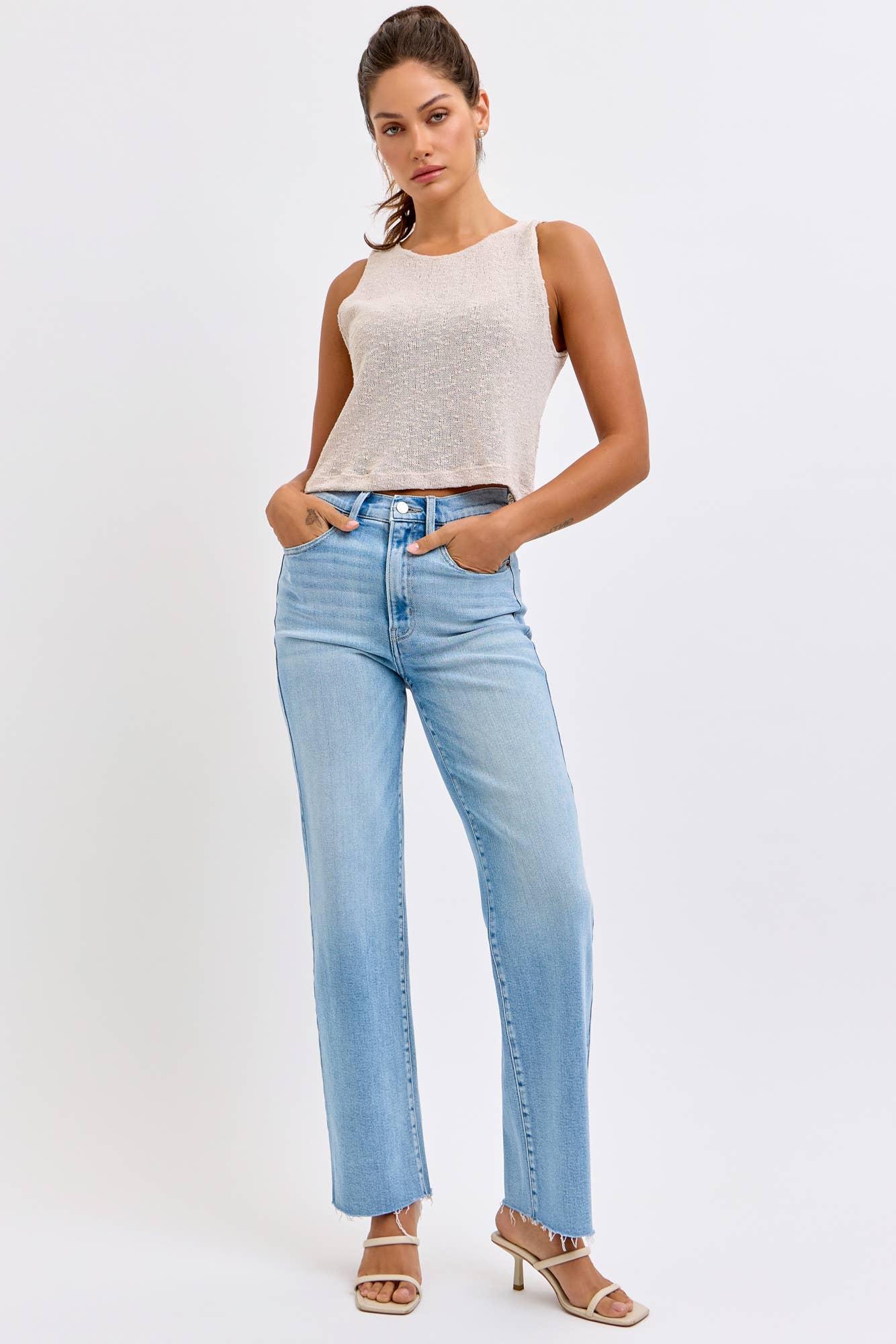 Super High Rise Dad Jean [WV19897RS-LT]: 7