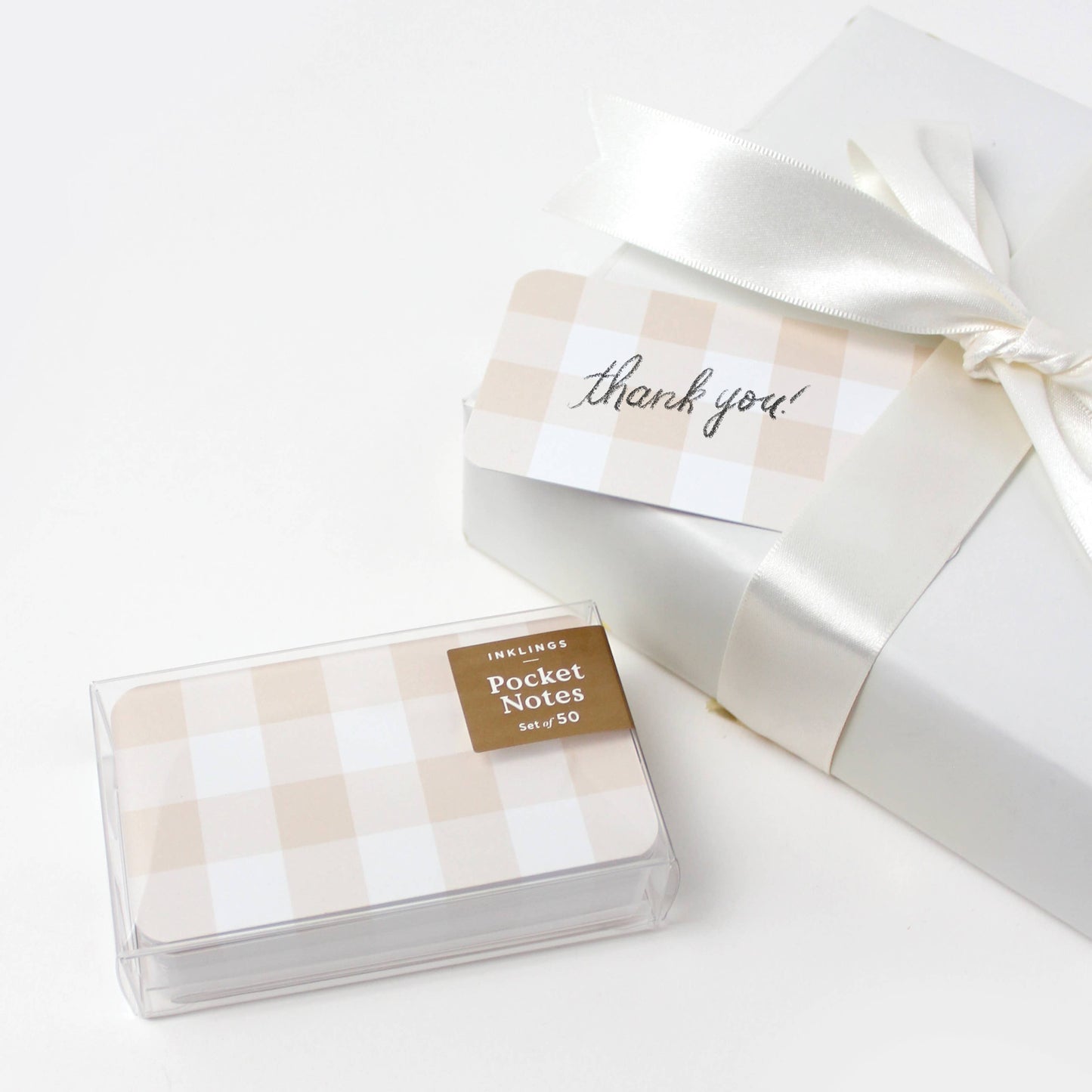 Pocket Notes™ - Putty Gingham