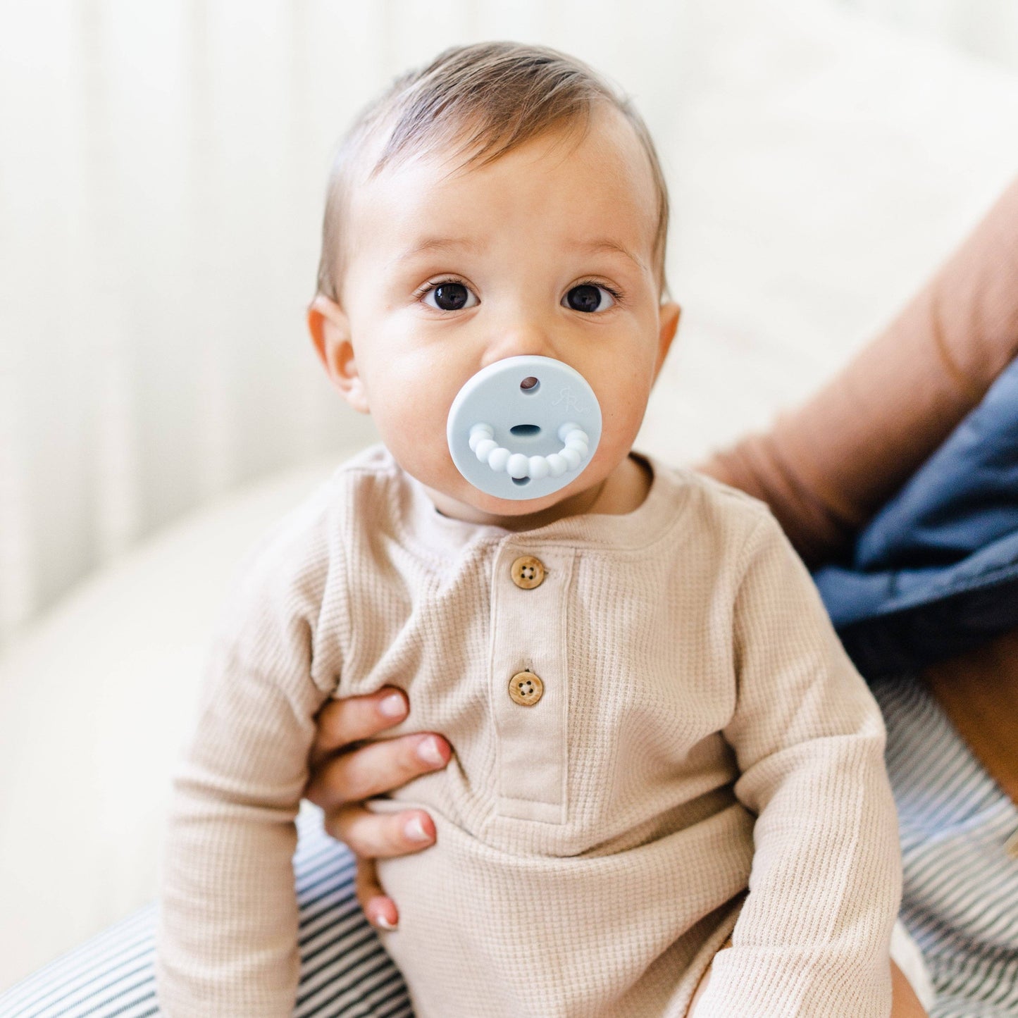 Cutie PAT Slant (0-6m) Pacifier + Teether: Capri