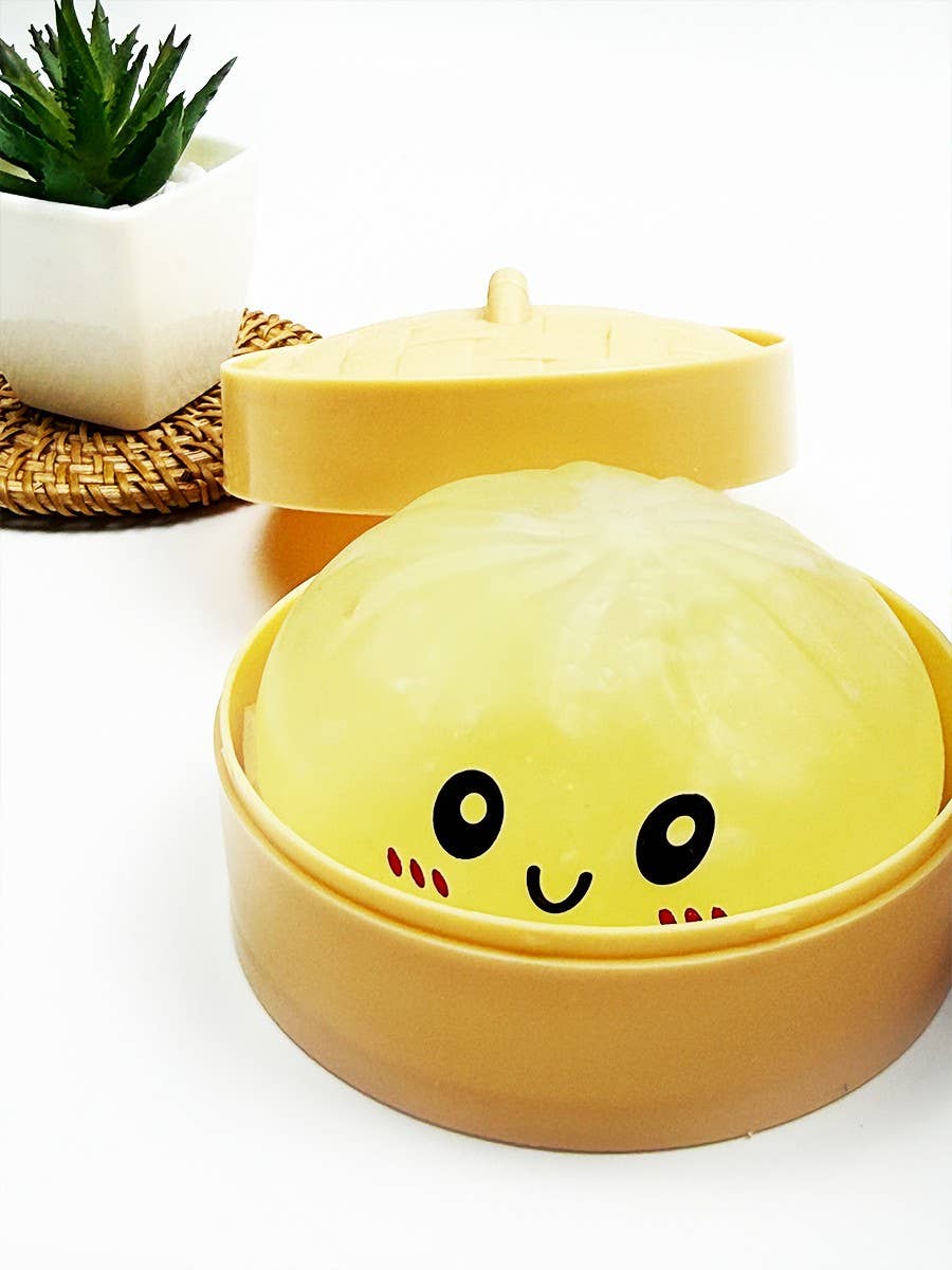 Slow Rising Mystery Dumpling Squishy with Steamer: MIX COLOR / ONE(12)