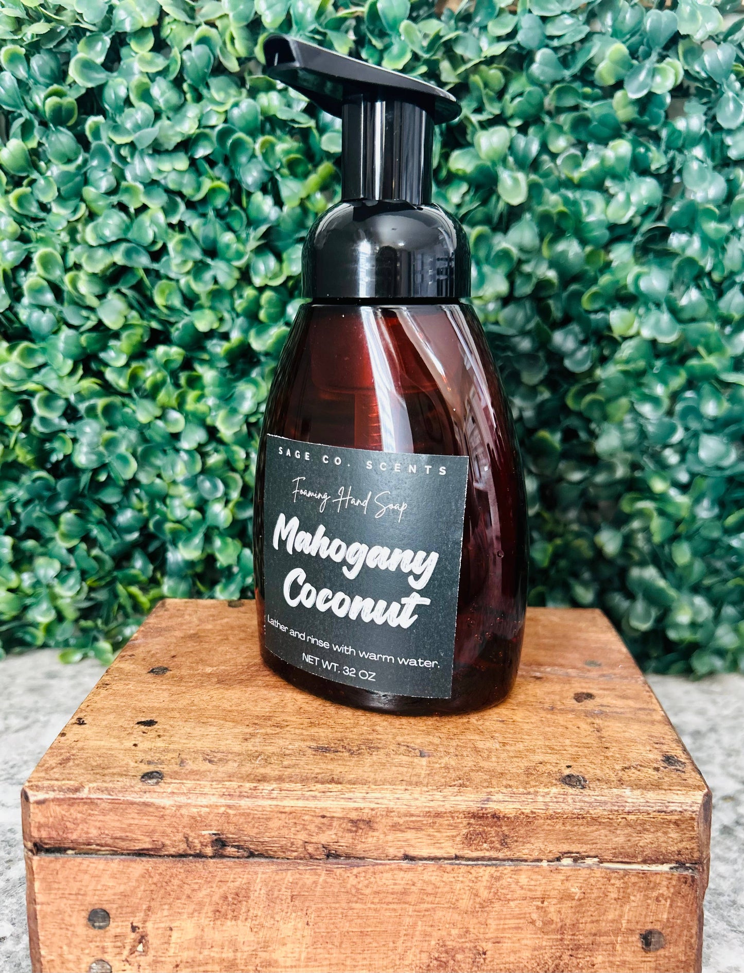 Foaming Hand Soap 12 OZ: Midnight Amber