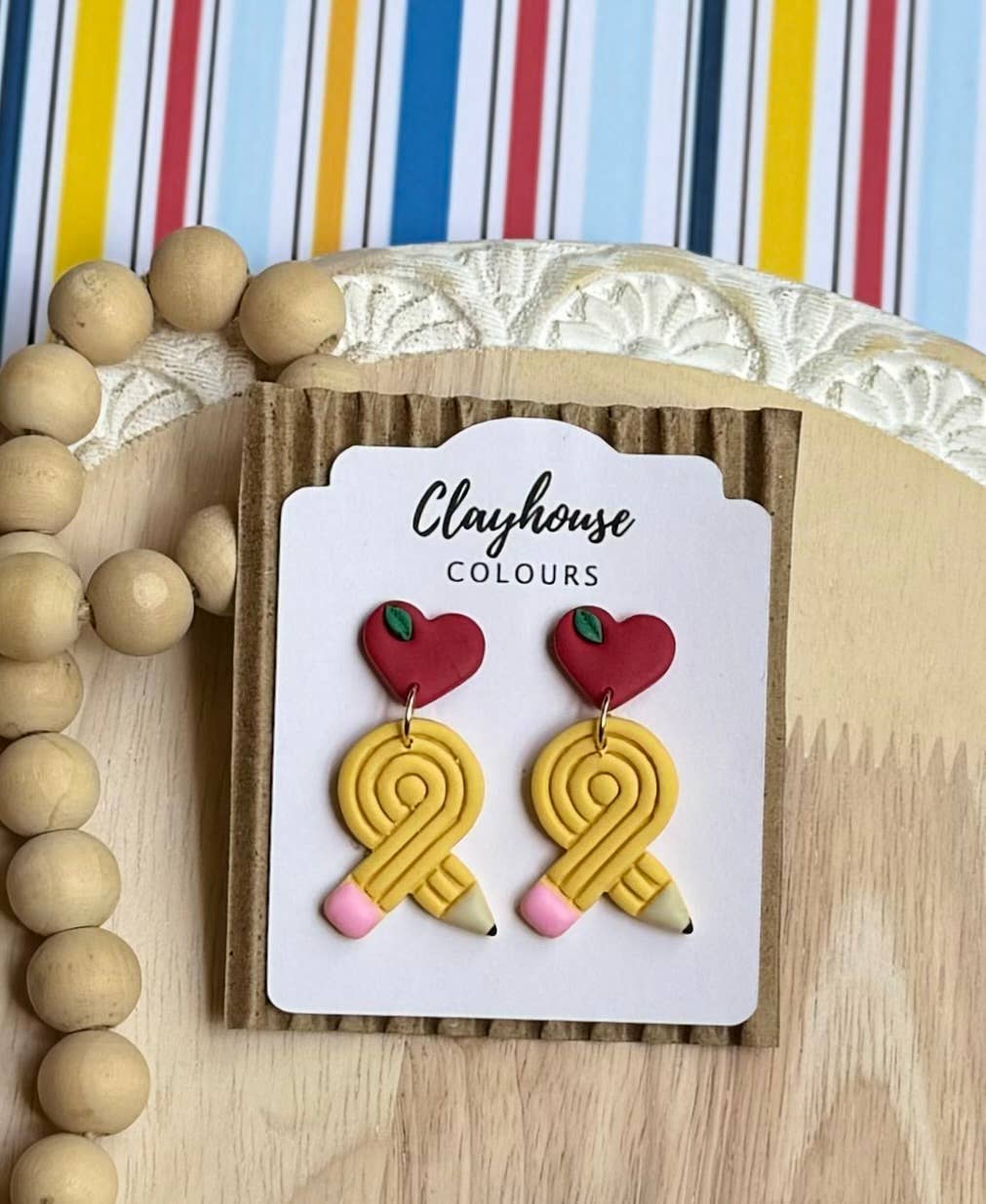 School Earrings | Teacher Earrings: Style 1