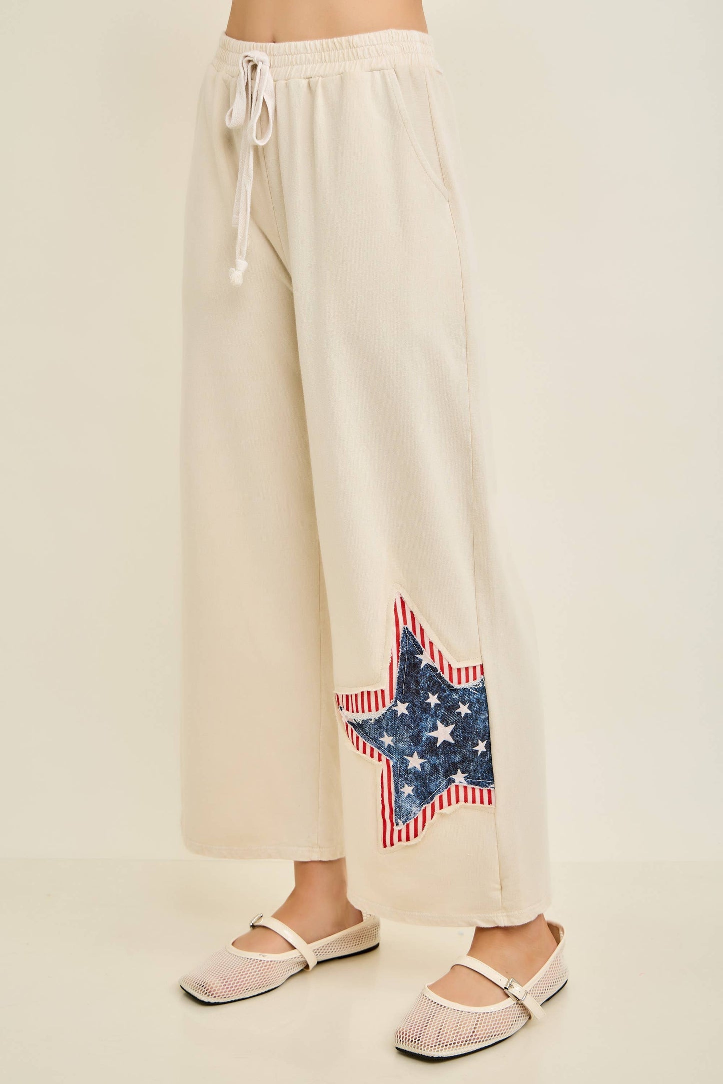 Americana Double Stars patched Pants