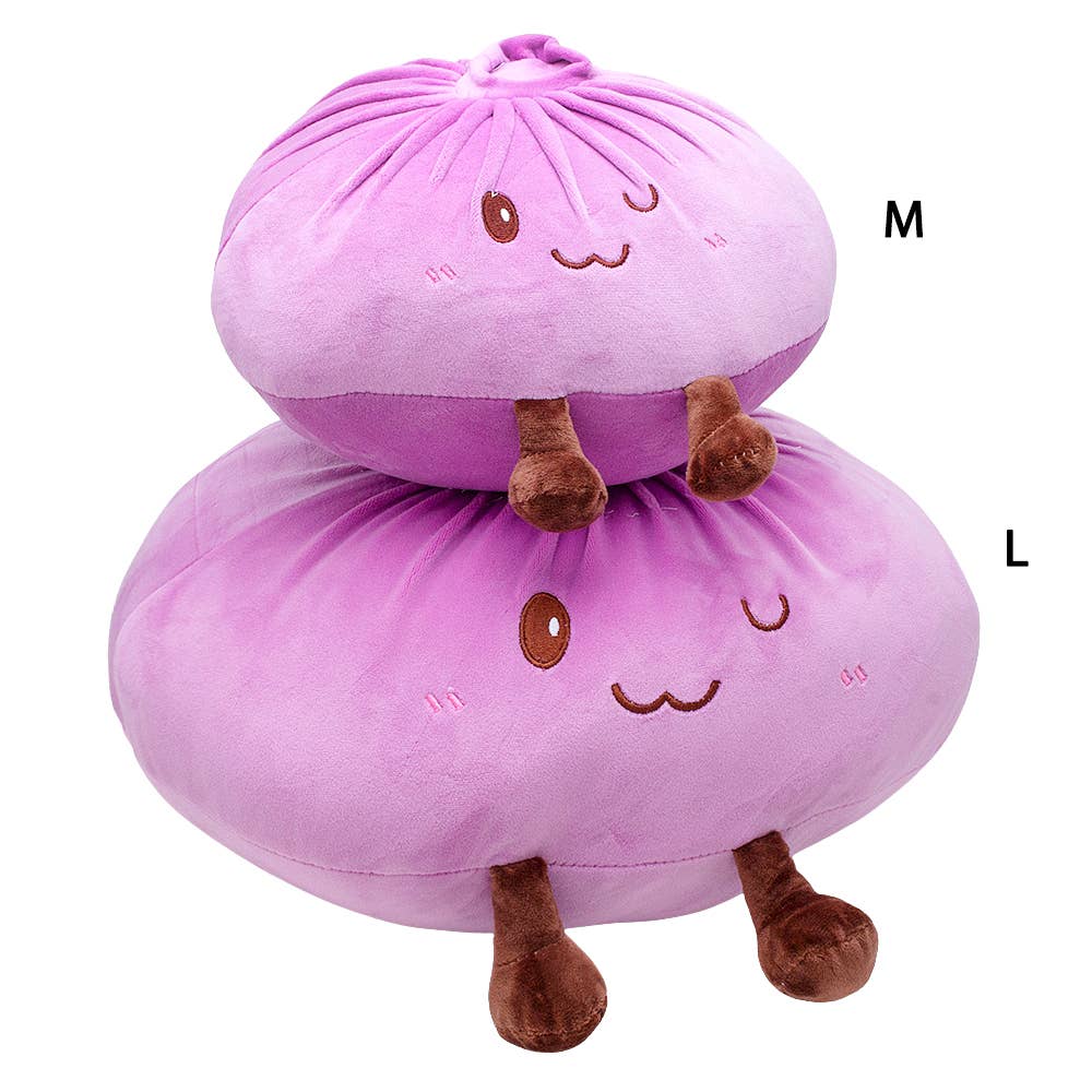 DUMPLING PLUSH TOY M SIZE, DMP 1004M: WHITE