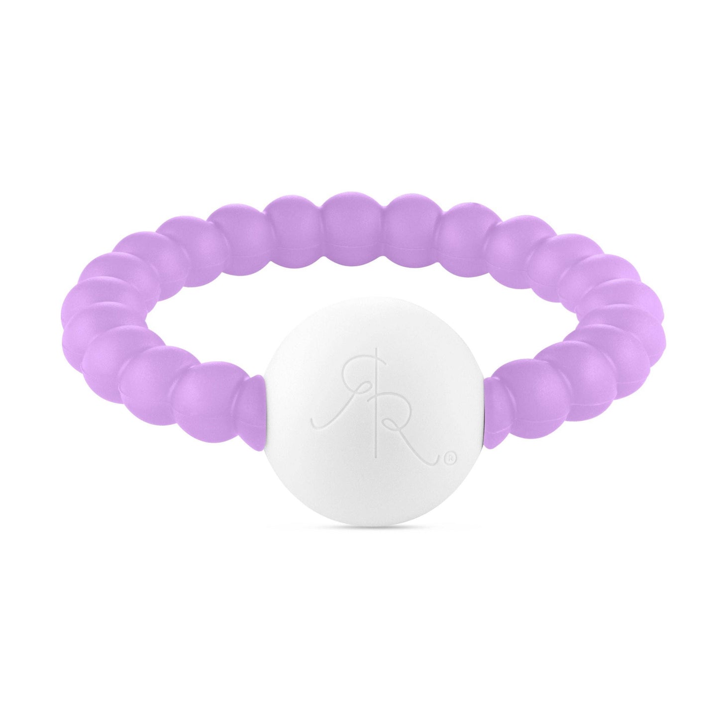 Cutie Teether Rattle: Orchid Clear