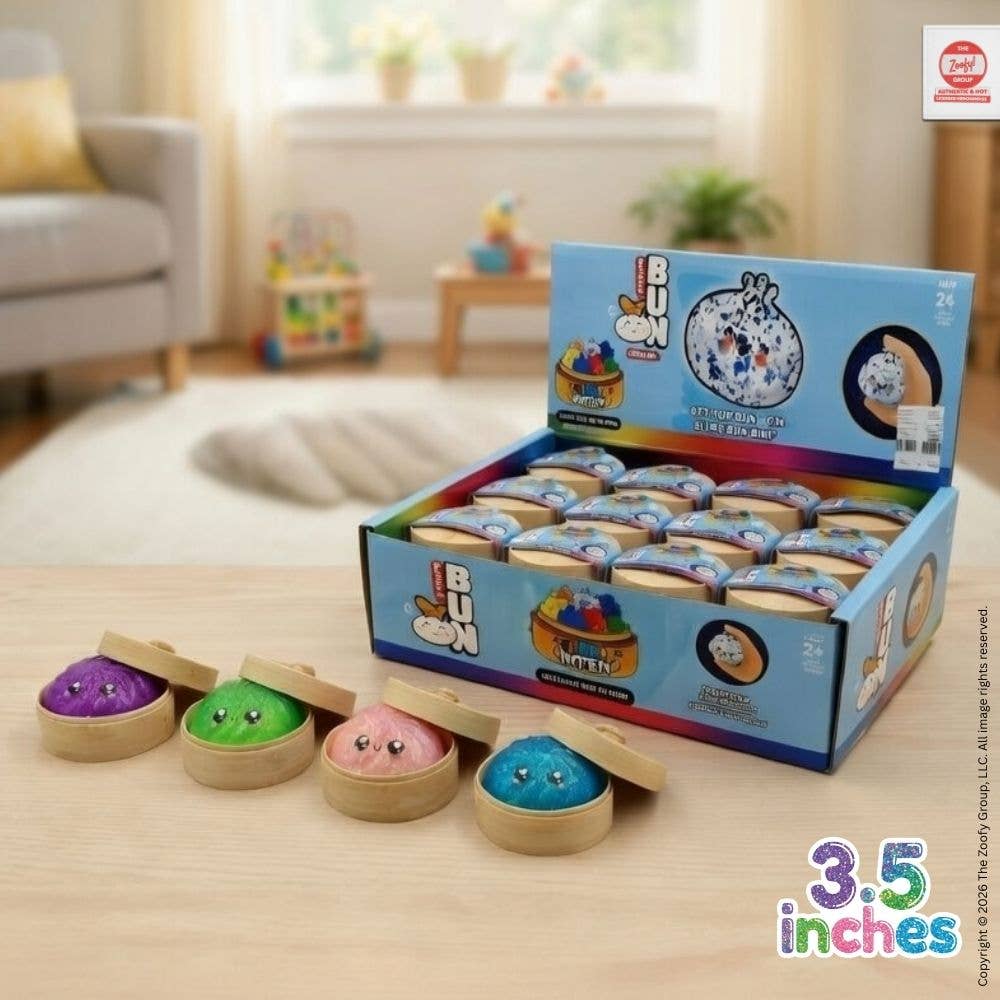 Mystery Glitter Dumplings Mini Squishies - 12pc PDQ (3.5")