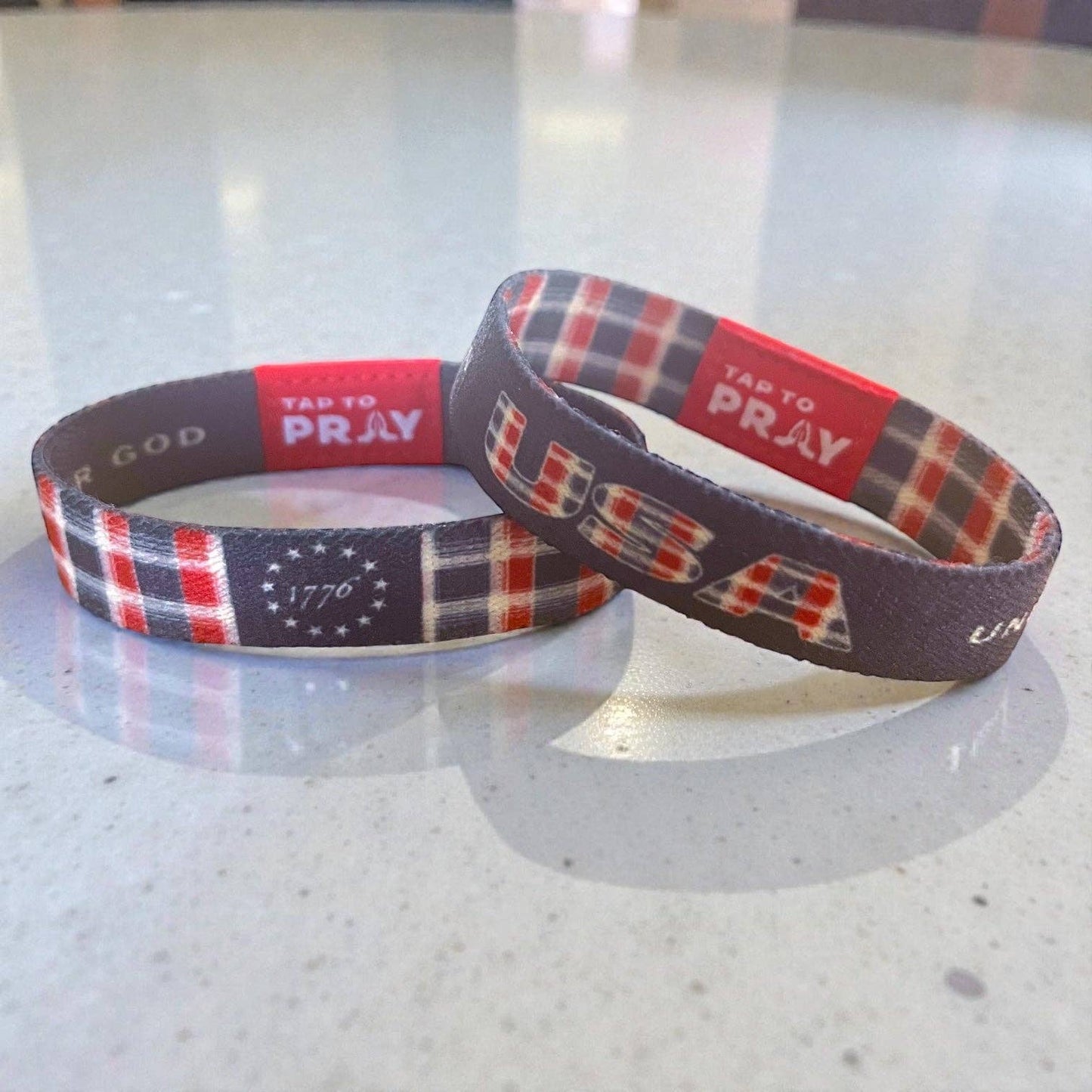 Tap To Pray® Wristband – Liberty: Medium