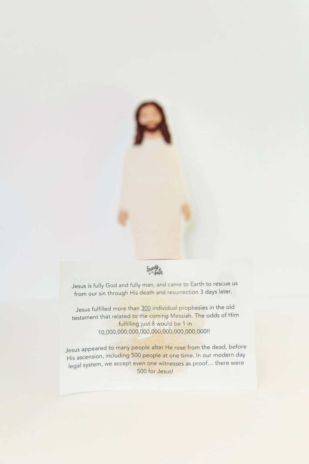 Jesus Plush Doll | Jesus Stuffie | Christian Toy |Bible Doll: Large